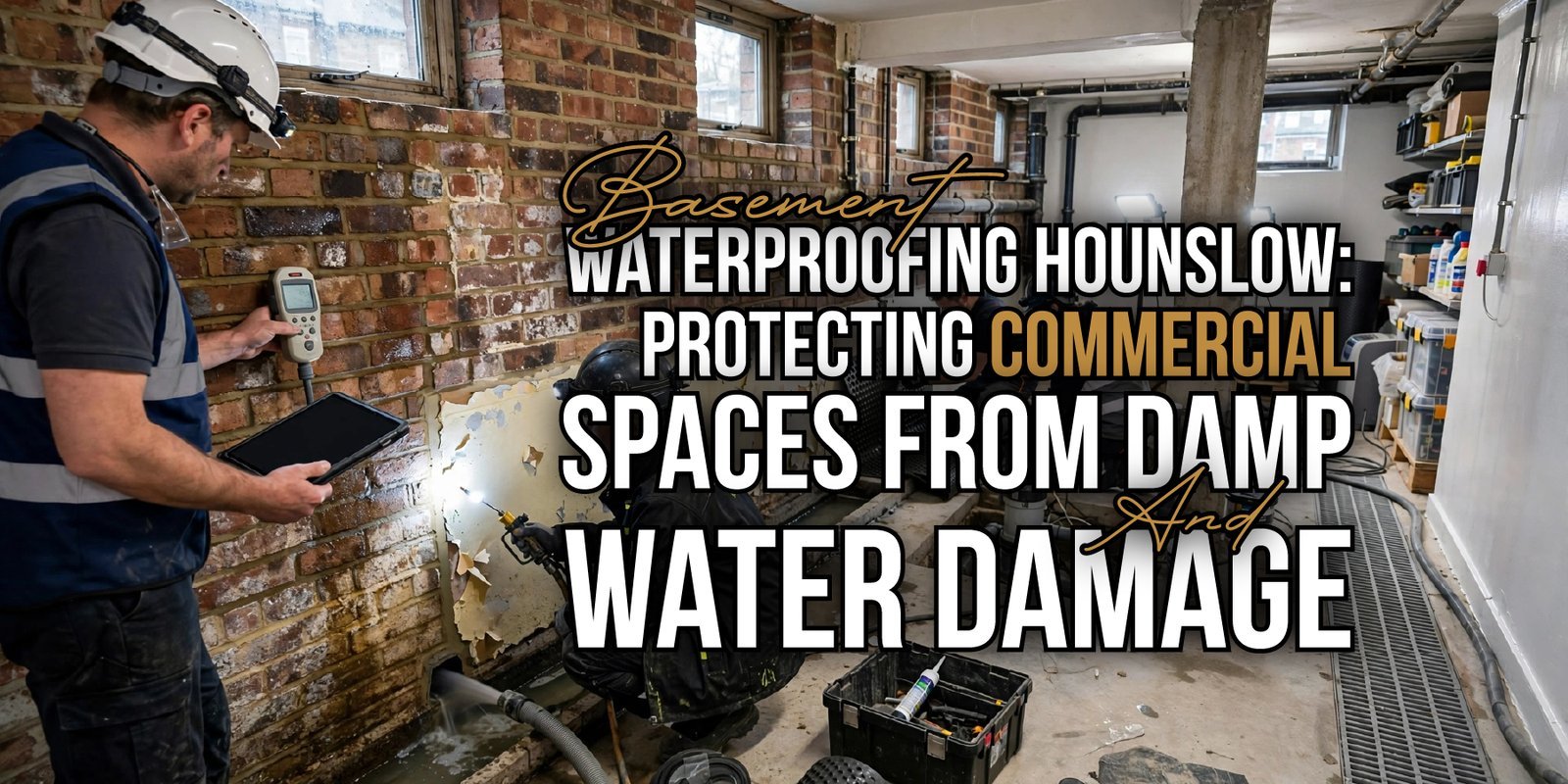 Basement Waterproofing Hounslow: Protecting Commercial Spaces from Damp and Water Damage