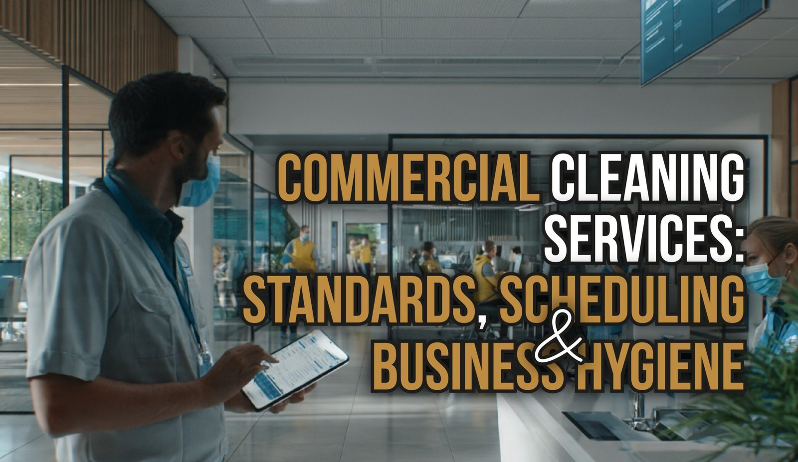 Commercial Cleaning Services: Standards, Scheduling and Business Hygiene
