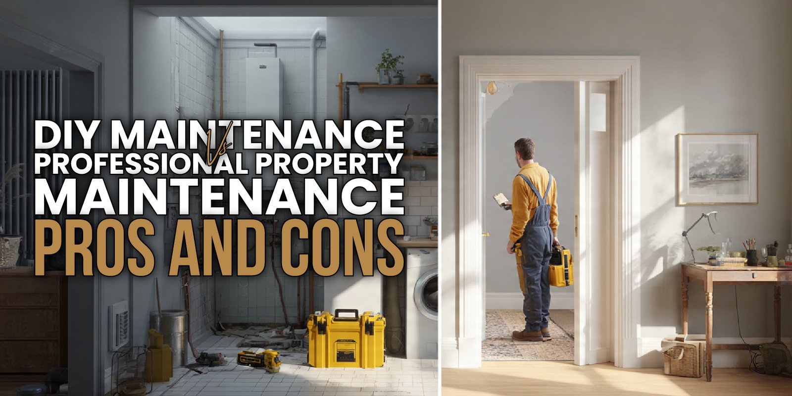 DIY Maintenance vs Professional Property Maintenance — Pros and Cons