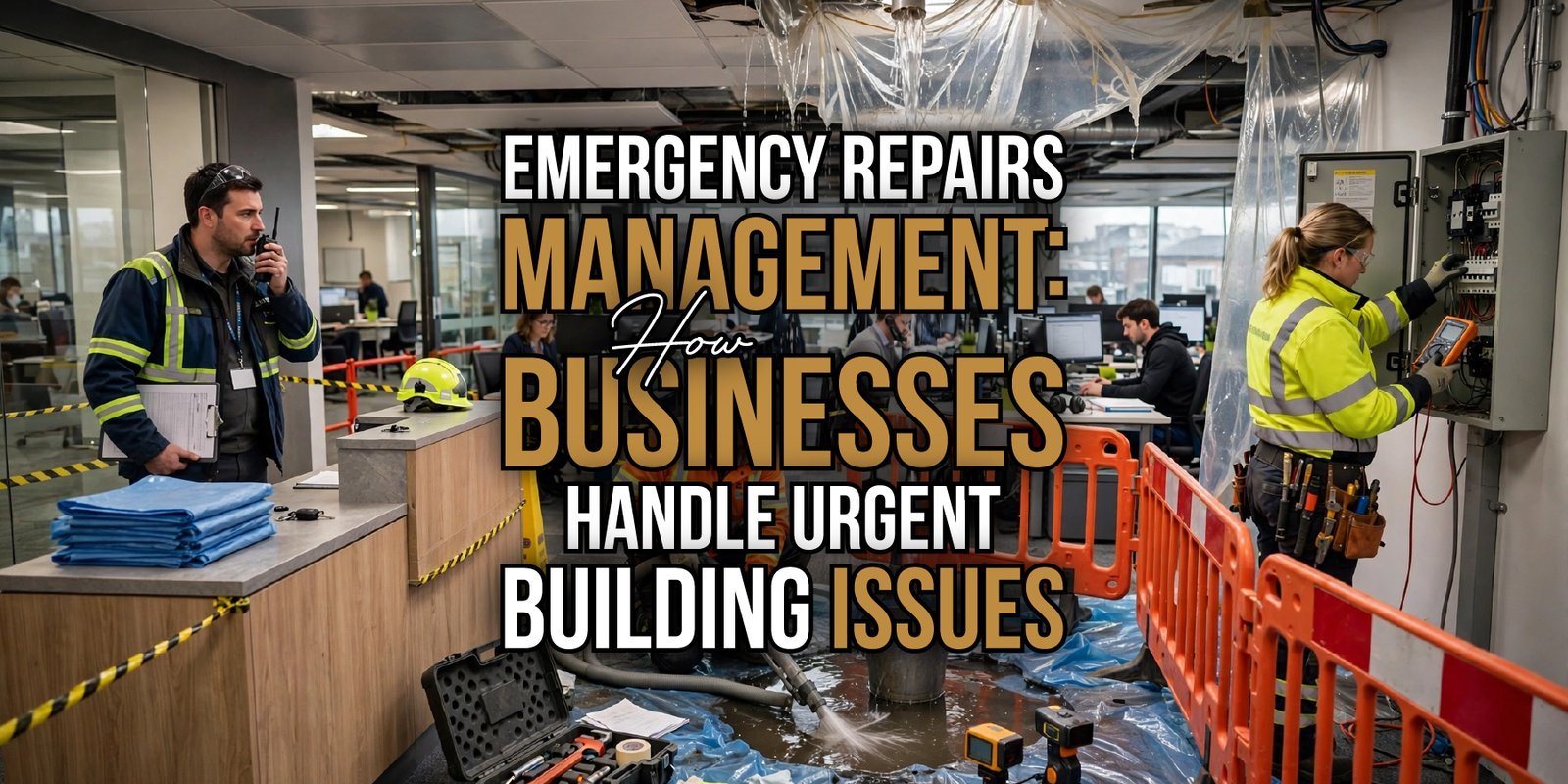 Emergency Repairs Management: How Businesses Handle Urgent Building Issues