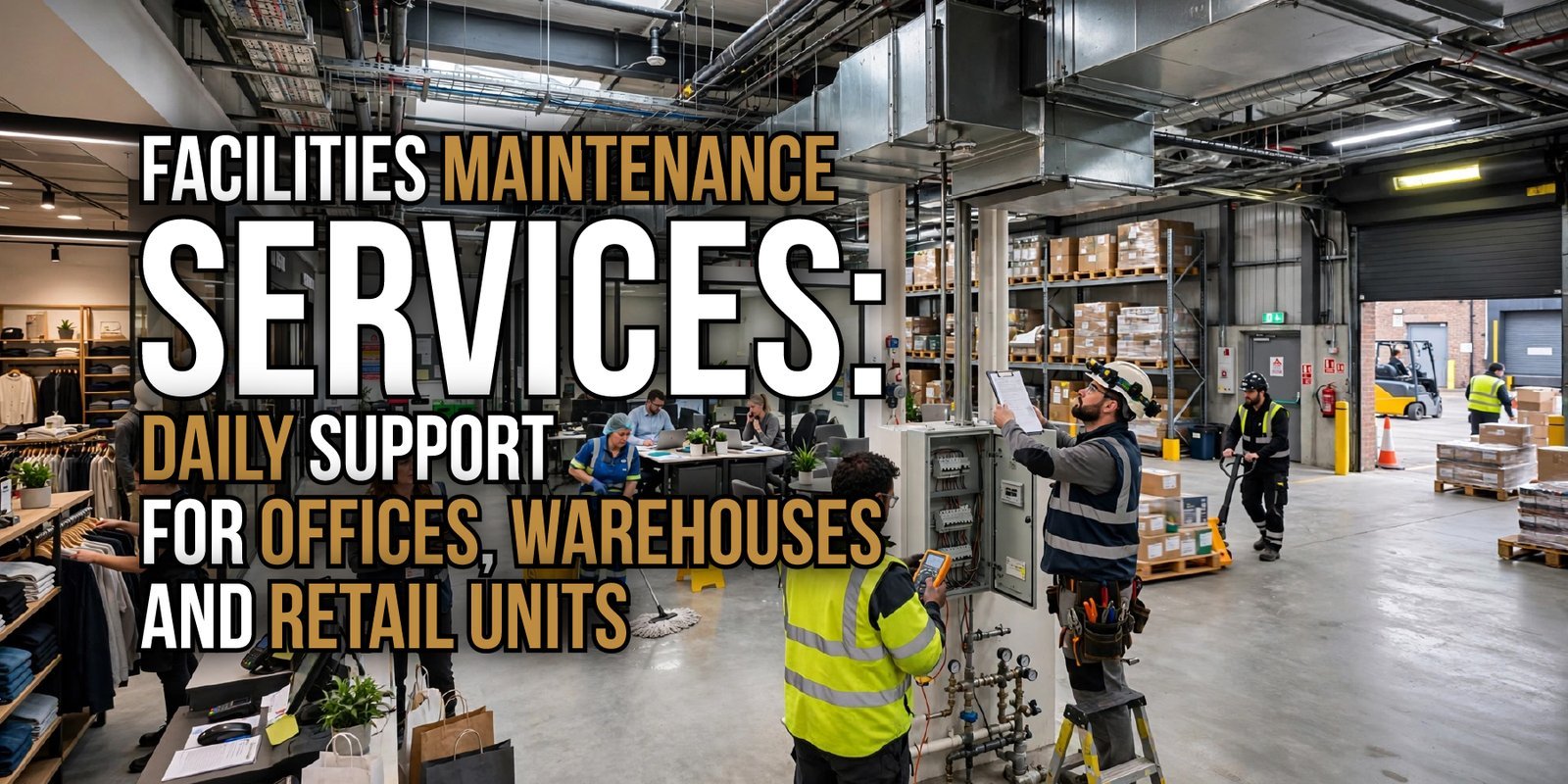 Facilities Maintenance Services: Daily Support for Offices, Warehouses and Retail Units