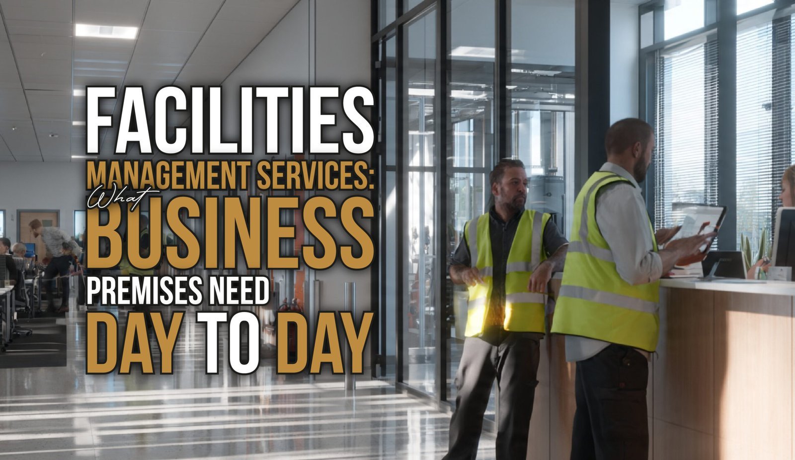 Facilities Management Services: What Business Premises Need Day to Day