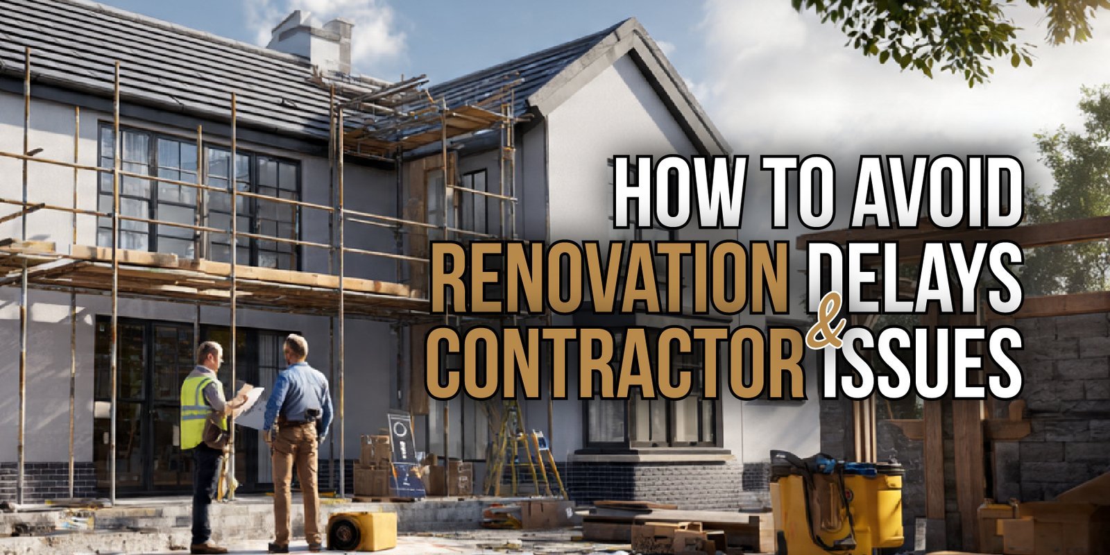 How to Avoid Renovation Delays and Contractor Issues