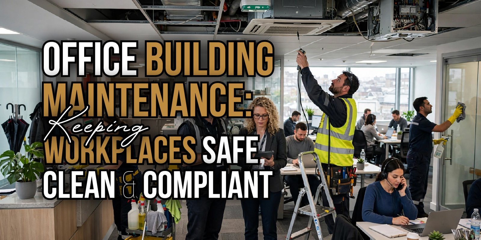 Office Building Maintenance: Keeping Workplaces Safe, Clean and Compliant