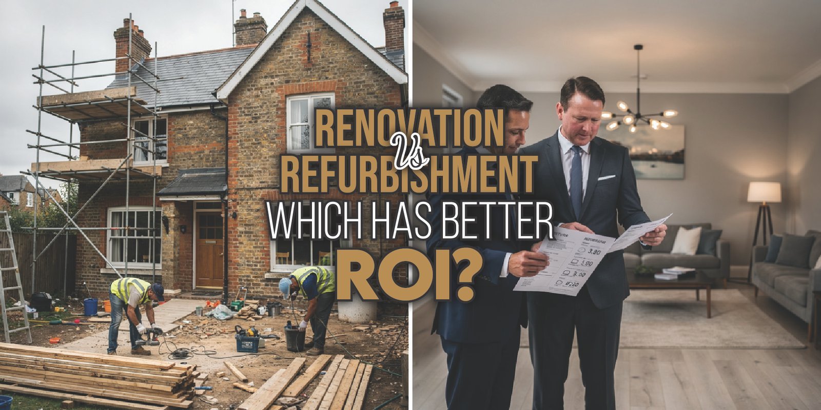 Renovation vs Refurbishment UK: Which Has Better ROI?